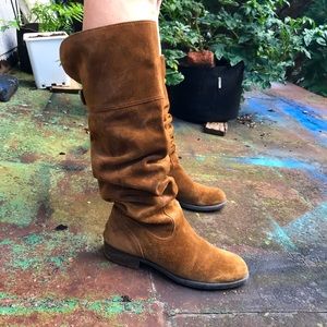 Franco Sarto Suede Boots
